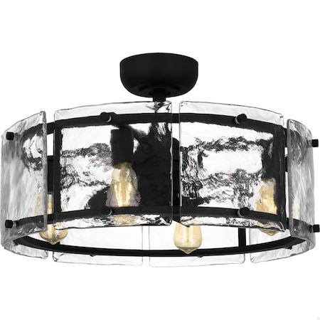 Quoizel Fan Light, 24.25 Blade Dia., 120v FTS3124EK